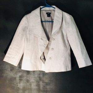Ann Taylor Petite Button up blazer
